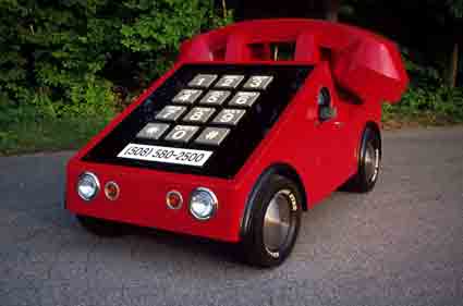 Howie Davis, Boston Ma: Phone car